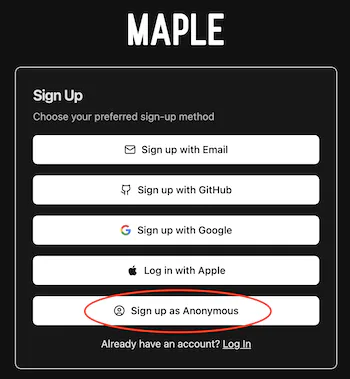 Maple 2.0 - Now with Live Data
